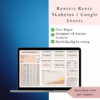 Renters rente excel skabelon